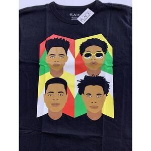 THE CHILDREN’S PLACE African American Boy’s GRAPHIC T SHIRT SIZE XXL- Boys NEW